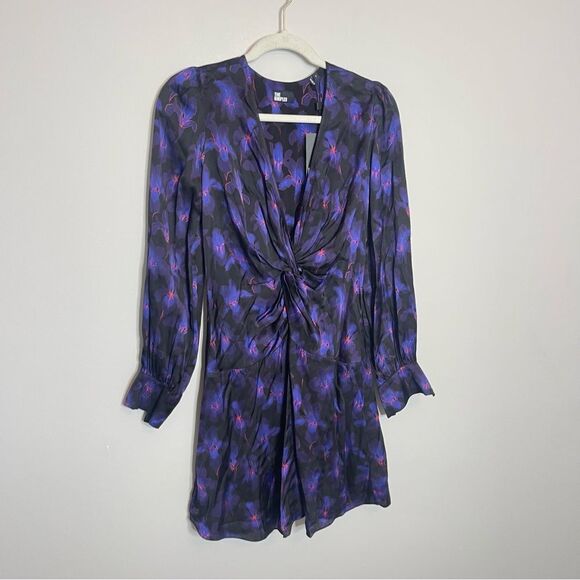 $345 The Kooples Twisted Floral Dress NWT - Picture 7 of 9